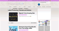 Desktop Screenshot of photoshopgirl.com